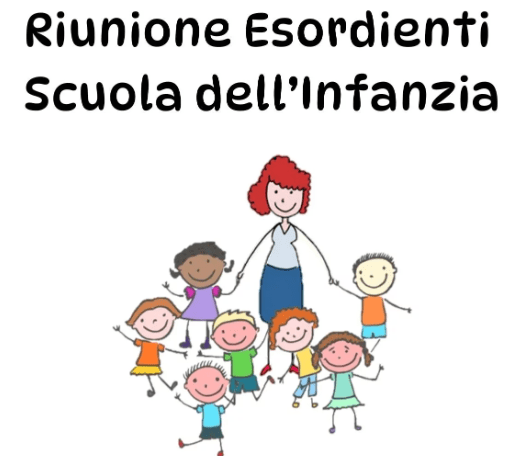 Riunione informativa per le famiglie delle alunne e degli alunni esordienti della Scuola dell’Infanzia