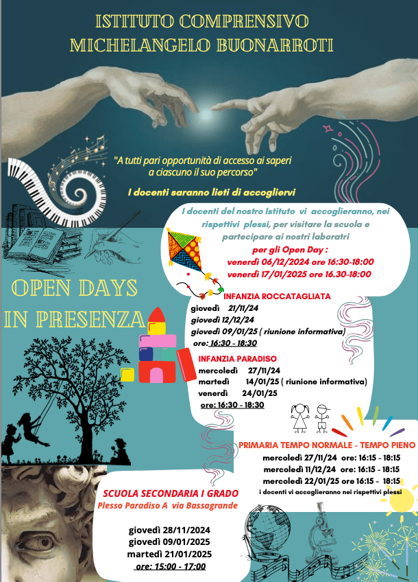 OPEN DAYS